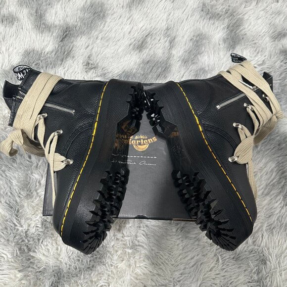 Rick Owens and Dr. Martin black boots - Picture 1 of 5